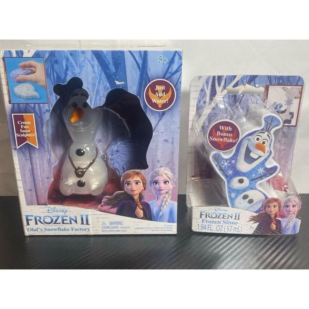 Disney Frozen Olaf's‎ Snowflake Factory and Slime set